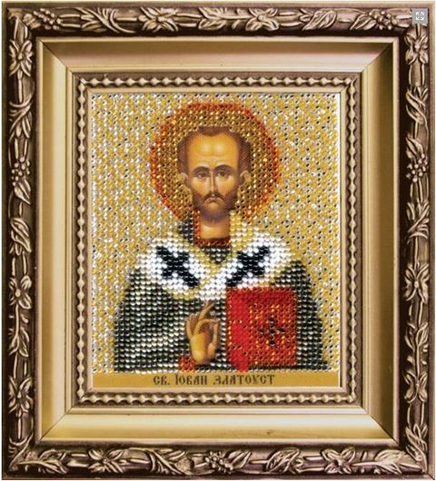 Набор для вышивания «Чарiвна Мить» Б-1234 Икона святителя Иоанна Златоуста