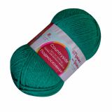 Подмосковная, пряжа для ручного вязания  (335, изумруд)