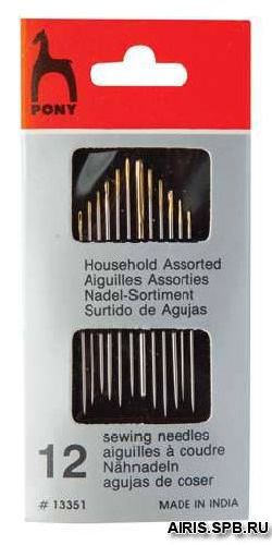 Домашний набор ассорти в конверте 12 шт. PONY 13351