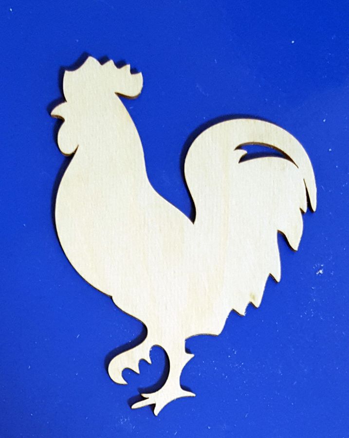 Петушок №8 (лапка вверх) 10 см-уп./5 шт.