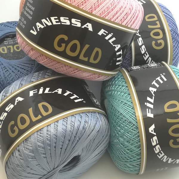 Голд Cold, пряжа для ручного вязания 6шт.*50 г