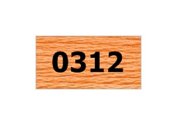 мулине "Gamma"  х/б 24 x 8 м 0312, персик