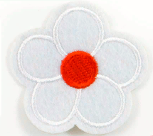 Термоаппликация LA385  Wht 50 х 50 mm.упак/5 шт.