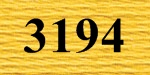 мулине "Gamma"  х/б 24 x 8 м 3194, желтый