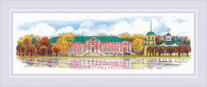 Набор для вышивания «Сотвори Сама» 1734 Усадьба Кусково  65*22 см