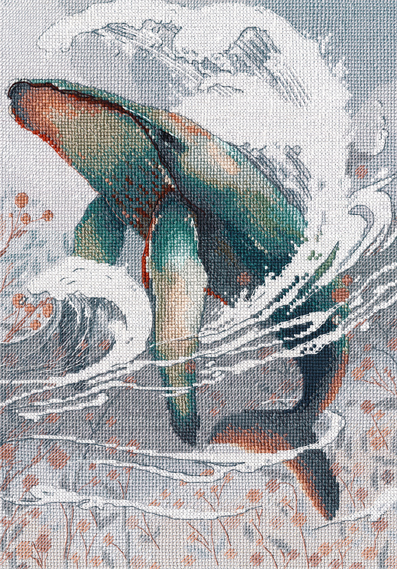 Набор для вышивания «Овен» 1507 "Властелин морей" 22 х 32см