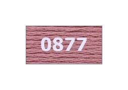 мулине "Gamma"  х/б 24 x 8 м 0877, гр.розовый