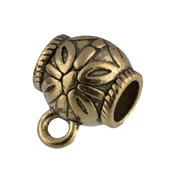 Бейл "Zlatka" MFK-03 1х1.3 см, 2 шт. (под античную бронзу)