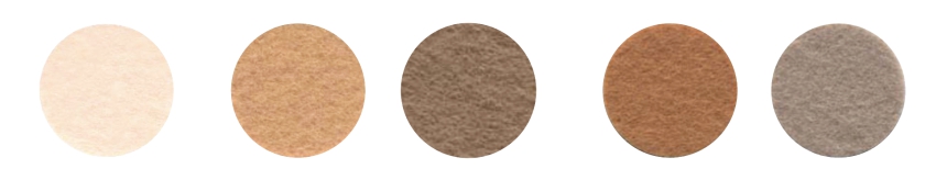 Набор декоративного  фетра FSR1.2 (N5)-16 1,2мм; 22см х 30см (5 листов, 5 цветов) Набор декоративного  фетра FSR1.2 (N5)-16 1,2мм; 22см х 30см (5 листов, 5 цветов)