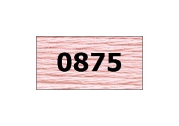 мулине "Gamma"  х/б 24 x 8 м 0875, бл.серо-розовый