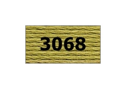 мулине "Gamma"  х/б 24 x 8 м 3068, хаки-оливковый