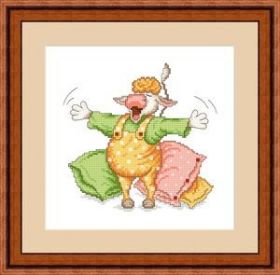 Набор для вышивания «Сделано с любовью» С-005 Митрофанушка