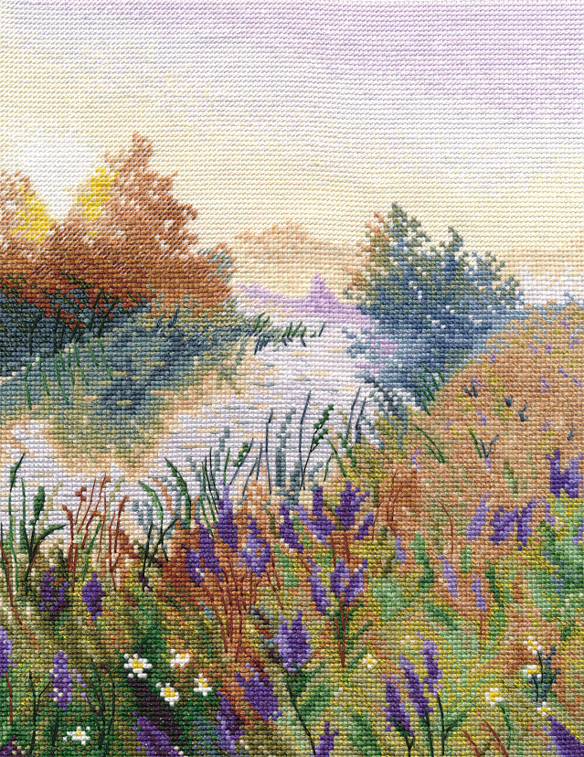 Набор для вышивания «Овен» 1329 Туманное утро,20*25 см