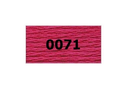 мулине "Gamma"  х/б 24 x 8 м 0071, яр.розовый