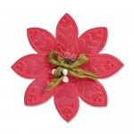 Форма для вырубки + форма для эмбоссирования Цветок #2 Bigz Die + Textured Impressions, 657362