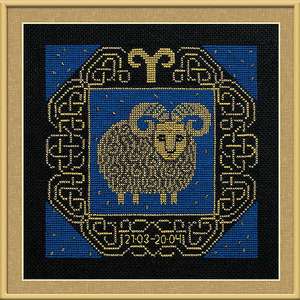 Набор для вышивания «Сотвори Сама» 1201 Овен,25*25 см