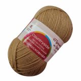 Подмосковная, пряжа для ручного вязания  (124, песочный)