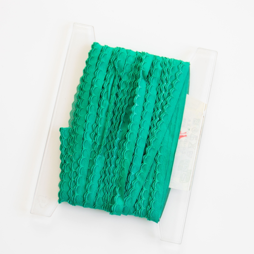 Тесьма-шитьё упак/25м , цв.зеленый