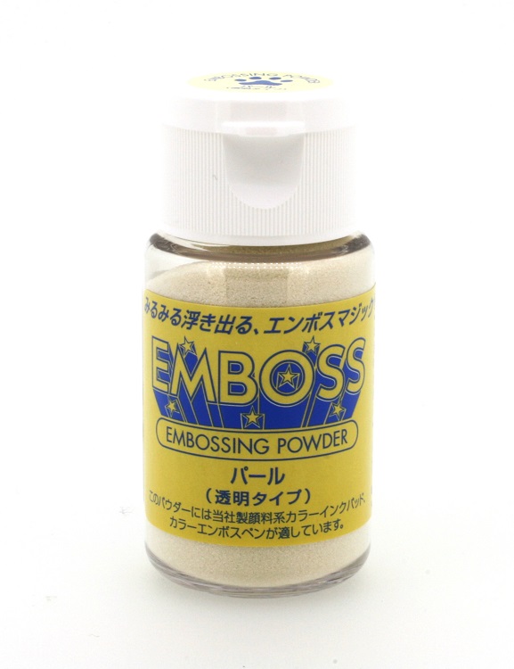 Пудра для эмбоссинга прозрачная "Tsukineko" Жемчужный 30мл  Пудра для эмбоссинга прозрачная "Tsukineko" Жемчужный 30мл