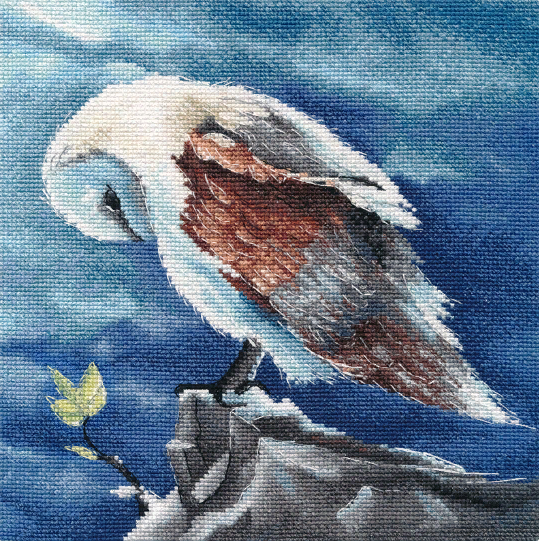 Набор для вышивания «Овен» 1410 Сова,20*20 см