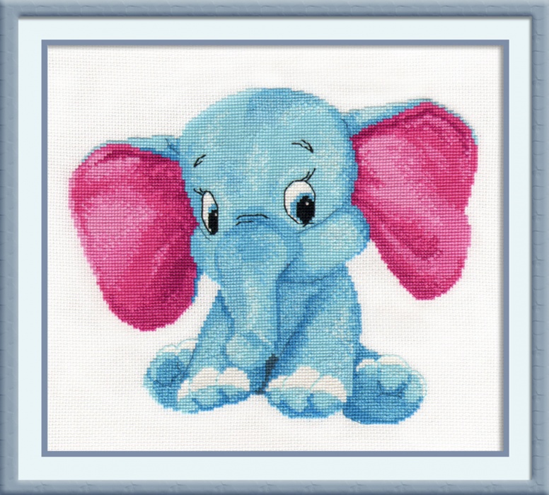 Набор для вышивания «Овен» 913 " Ушастик",25*21 см.