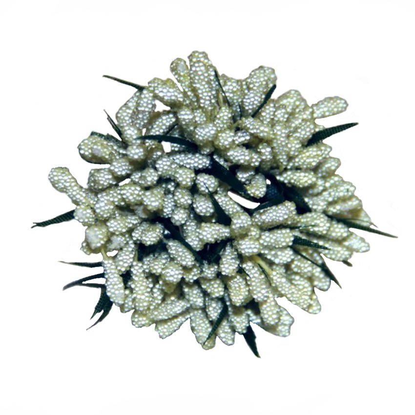 Декоративный букетик "Рукоделие" DKB011B  cream  (кремовый)