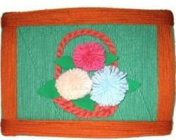 Набор д/творчества Флорис/Панно "Цветочная корзи"