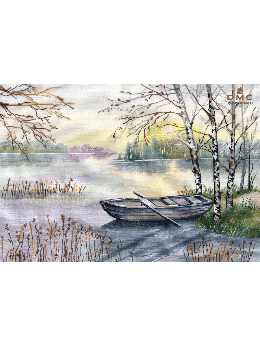 Набор для вышивания «Овен» 1346 " На рассвете" 40*27 см.