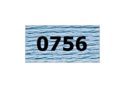 мулине "Gamma"  х/б 24 x 8 м 0756, т-серо-голубой