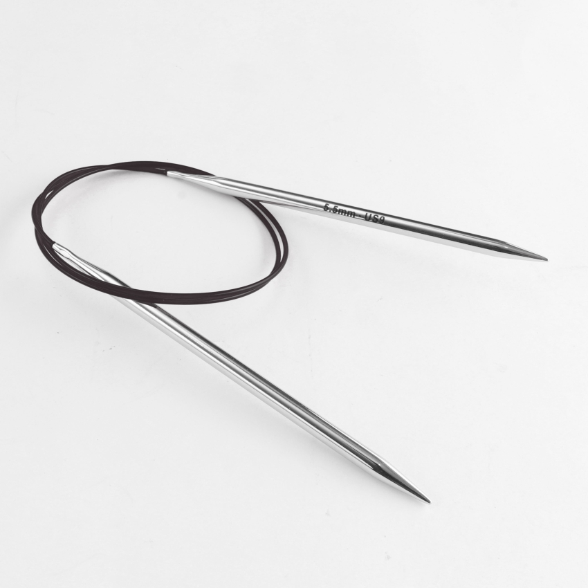 Спицы круговые латунные Nova KnitPro, 60 см, 5.50 мм 11325