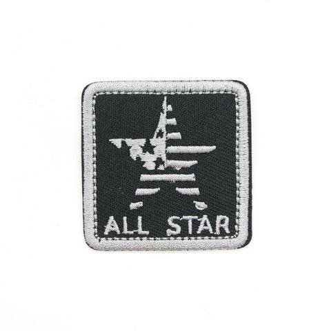 Термоаппликация Hobby&Pro 'Герб 'ALL STAR', черный, 4.4*4.4см