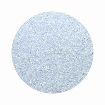 Фетр глиттерный в рулоне 1,3-1,5 мм; 107см х 18-26 м/ 14 (белый)