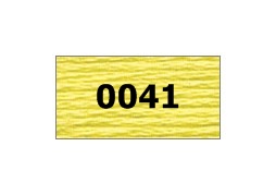 мулине "Gamma"  х/б 24 x 8 м 0041, св.лимонный