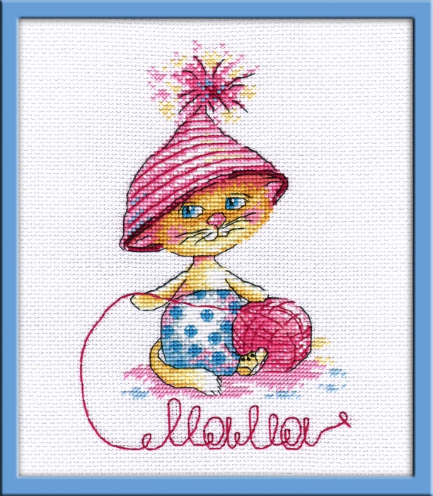 Набор для вышивания «Овен» 907 Первое слово,13*20 см.