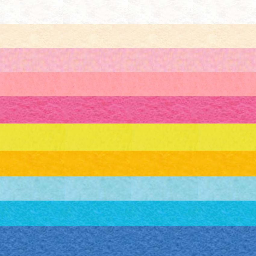 Набор декоративного  фетра FSR1.2 (N10)-30 1,2мм; 22см х 30см (10 листов, 10 цветов) Набор декоративного  фетра FSR1.2 (N10)-30 1,2мм; 22см х 30см (10 листов, 10 цветов)