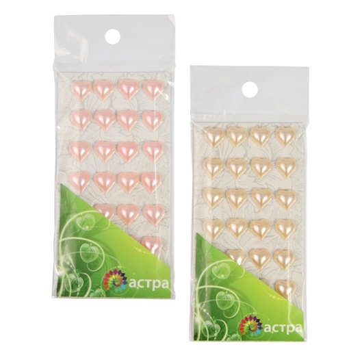 Декоративные наклейки 12мм (жемчуг) ASS1269, Астра 7704132