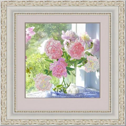 Рисунок на ткани «Конёк» 9790 Свежесть, 40х40 см Рисунок на ткани «Конёк» 9790 Свежесть, 40х40 см