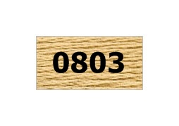 мулине "Gamma"  х/б 24 x 8 м 0803, св.-песочный