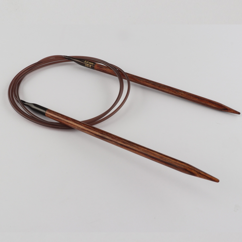 Спицы деревянные круговые Ginger KnitPro, 100 см, 5.00 мм 31111