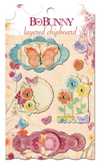 Украшение декоративное из картона BoBunny "Ambrosia Layered Chipboard" (чипборд) 