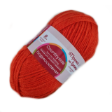 Подмосковная, пряжа для ручного вязания  (250, рябина)