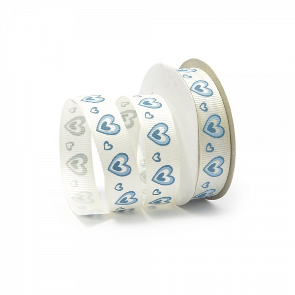 Лента репсовая с рисунком, шир. 15 мм, дл. 9,14 м, TBY.ЛДР.ZT-02.1.GX-08