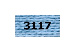 мулине "Gamma"  х/б 24 x 8 м 3117, голубой