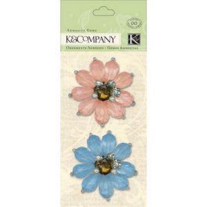 Стикеры стразы: Цветы (Нежный букет)/2