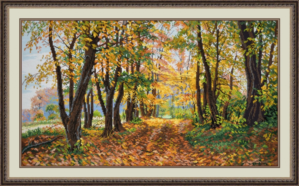 Набор для вышивания «Овен» 890 " Липовая аллея",45*27 см.