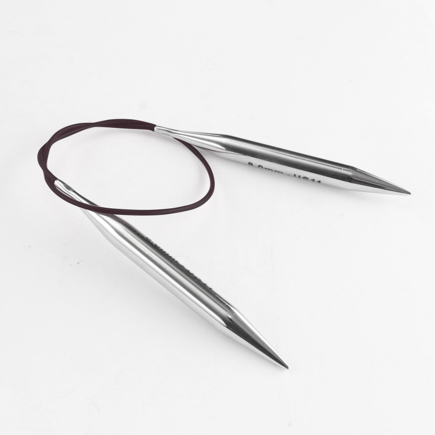 Спицы круговые латунные Nova Metal KnitPro, 40 см, 8.00 мм 10359