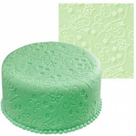 Мат для нанесения рисунка на мастику № 414 Лиана