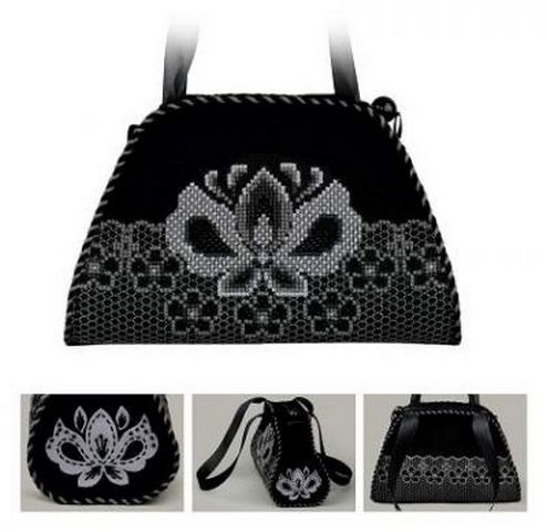 Набор для рукоделия «Сотвори Сама» 1441АС Сумка. Графит