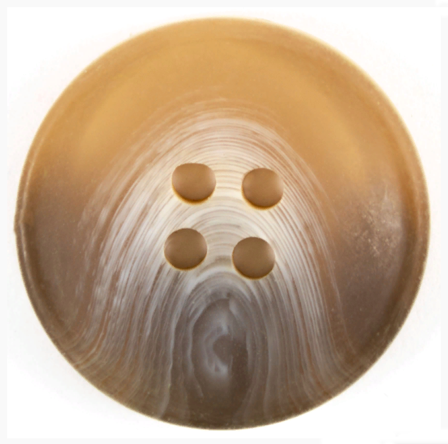 Пуговицы в тубе "Колибри" CH101 Beige 32L (20 мм) 18 шт