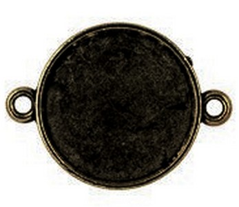 Основа MFB-04 "Zlatka" 2х2,9 см 10 шт. под т. бронзу